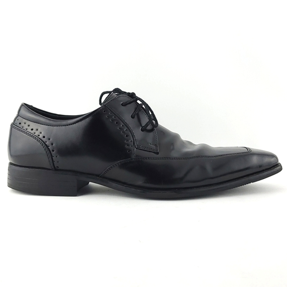 Stacy Adams  Men's Black Cap Toe Dress Formal Lace Up Shoes Size 9.5M